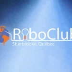 Riboclub logo on brushed metal background