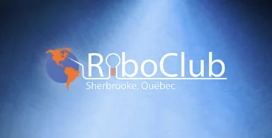 Riboclub logo on brushed metal background