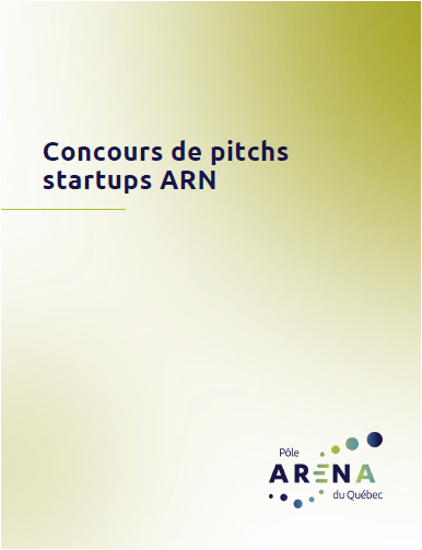 Concours de pitch arena - couverture FR